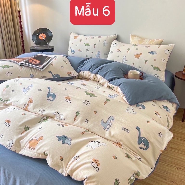 ce Bộ cotton đũi 4 món