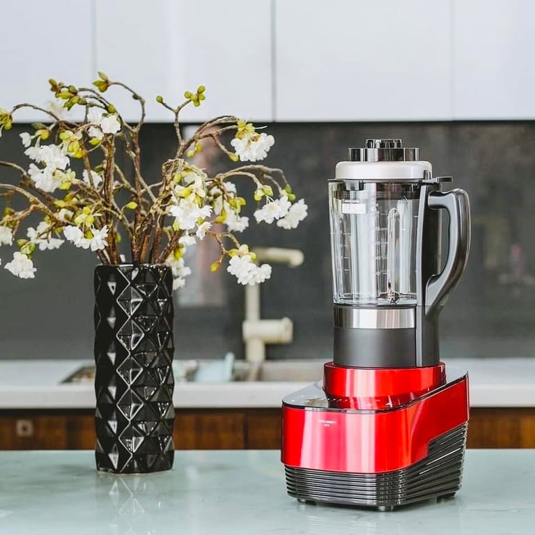 MÁY LÀM SỮA HẠT, MÁY XAY NẤU ĐA NĂNG RANBEM 735H - MODEL 2019