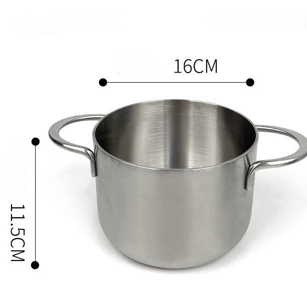 KG64 - Nồi om cá 5 lớp kẹp đồng Kingnem 16cm