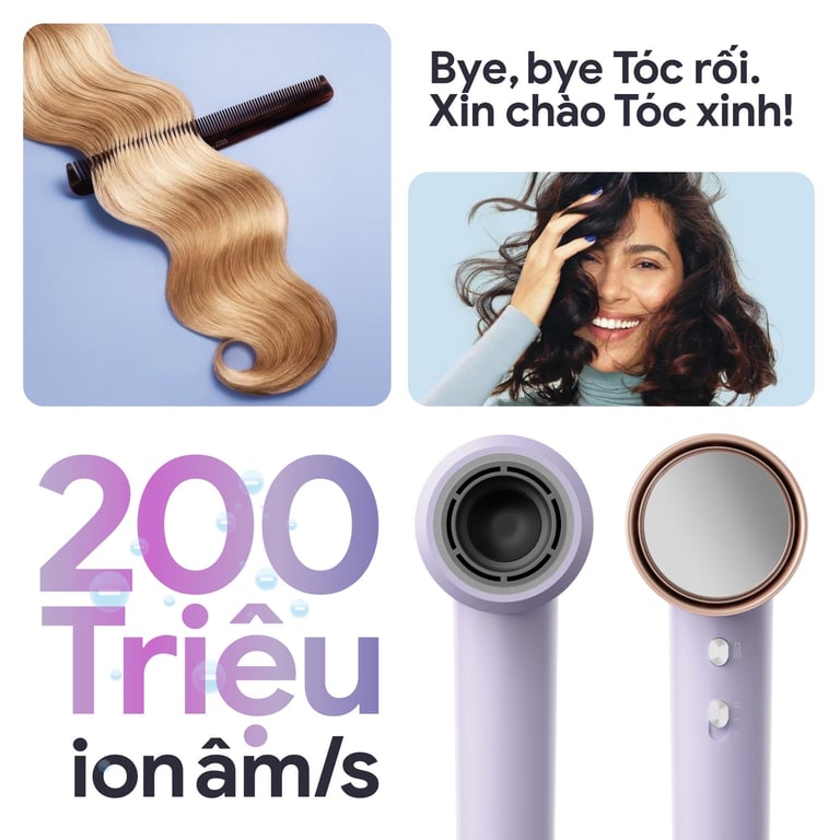 máy sấy tóc 2GOOD ion 2GOOD