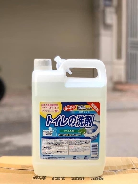 NƯỚC VỆ SINH TOILET TRUNG TÍNH #WAI 4L