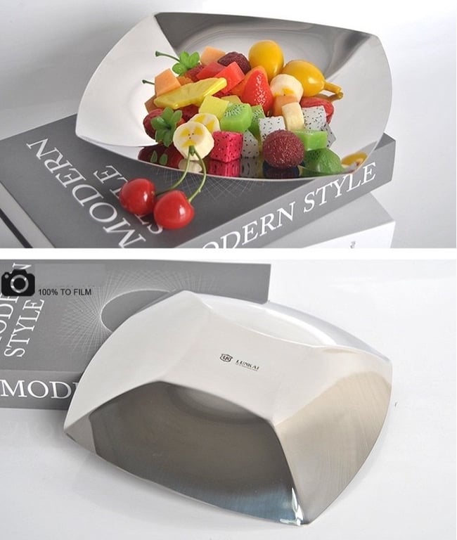 Đĩa trái cây Lunkai Fangdish size 24