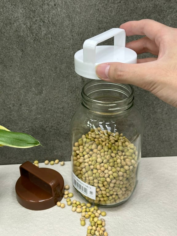 LỌ THỦY TINH CÓ QUAI XÁCH ECHO 1L