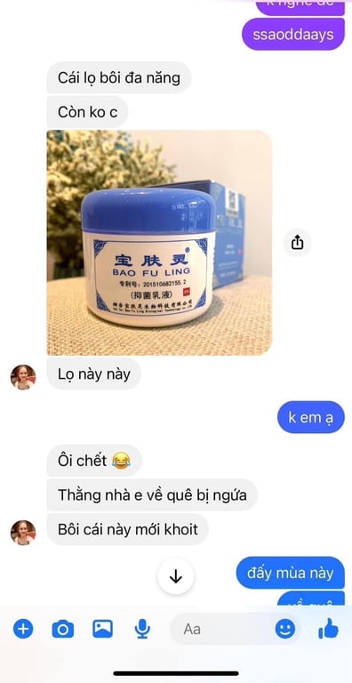 THUỐC BỎNG BAO FU LING