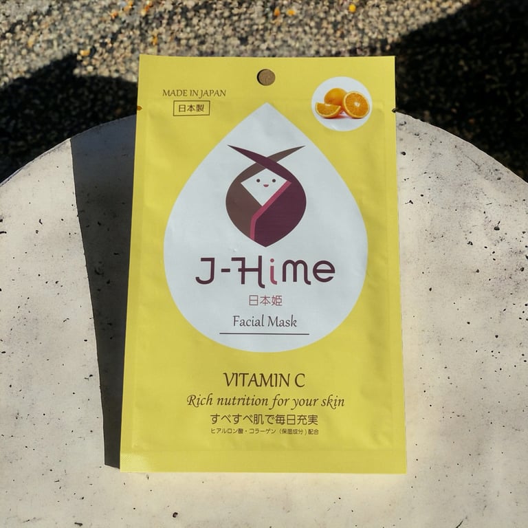 ĐẮP MẶT NẠ NHẬT SIÊU DƯỠNG CHẤT J-HIME FACIAL MASK