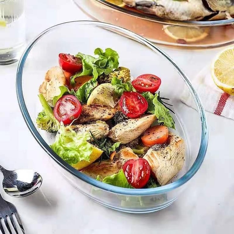 Set 3 khay thuỷ tinh Diamonds kèm hộp đựng 3 kích