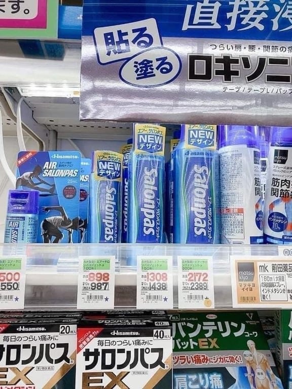 XỊT GIẢM ĐAU SALONPAS NHẬT BẢN ( 300ml )