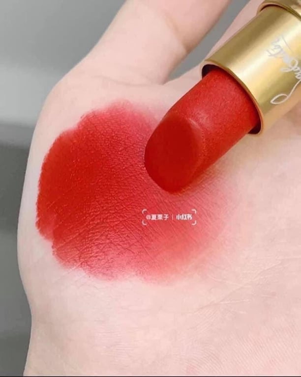 Son Christian Louboutin Diva 007M Đỏ Cam – Velvet Matte