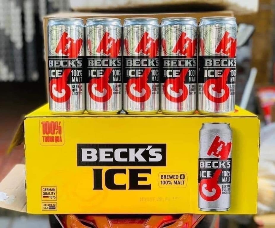 🌈🌈🌈  Bia BECK’S ICE thùng 24lon x 330ml