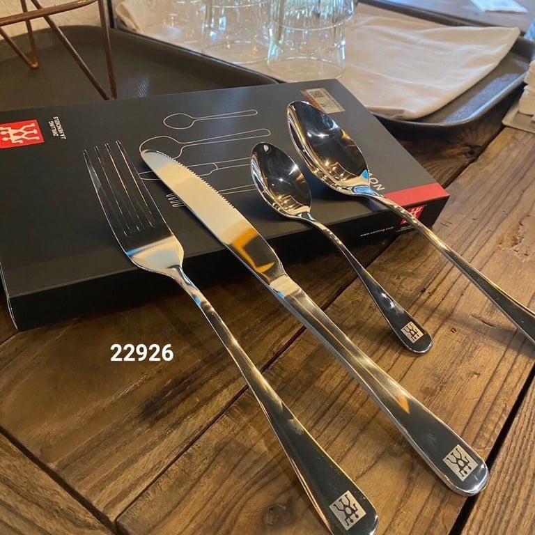 SET DAO NĨA THÌA 4 MÓN ZWILLING FULL BOX XỊN ĐẸP