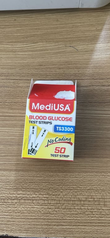 Que thử tiểu đường mediusa
