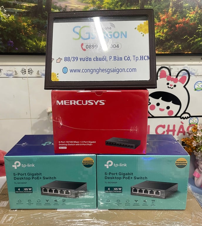 Switch TP-Link TL-SG1005P 5-Port