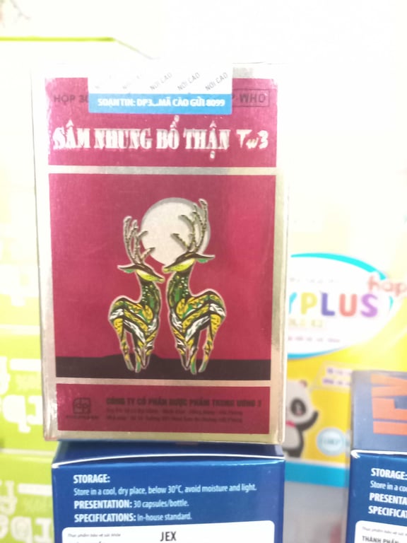 Sâm nhung bổ thận tw3 h/30v