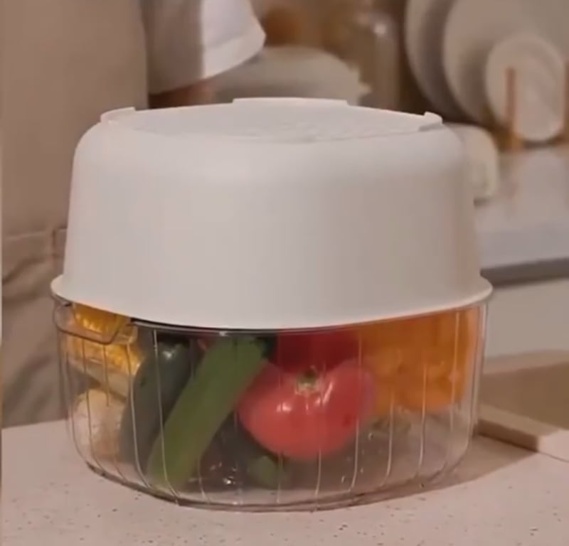 Set rổ nhựa kèm thau 6 món 2 trong 1