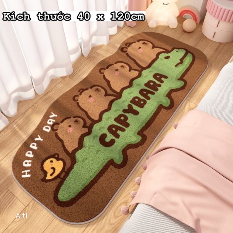 THẢM CHÂN CAO CẤP LÔNG HOẠ TIẾT CAPY BARA