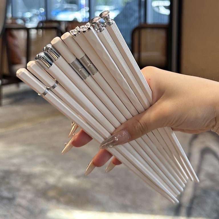 Set 8 đôi đũa sợi thuỷ tinh