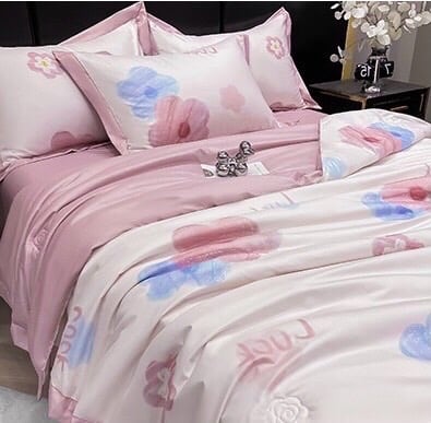 SET CHĂN GA GỐI LỤA THÁI 4 MÓN 𝐓𝐄𝐍𝐂𝐄𝐋