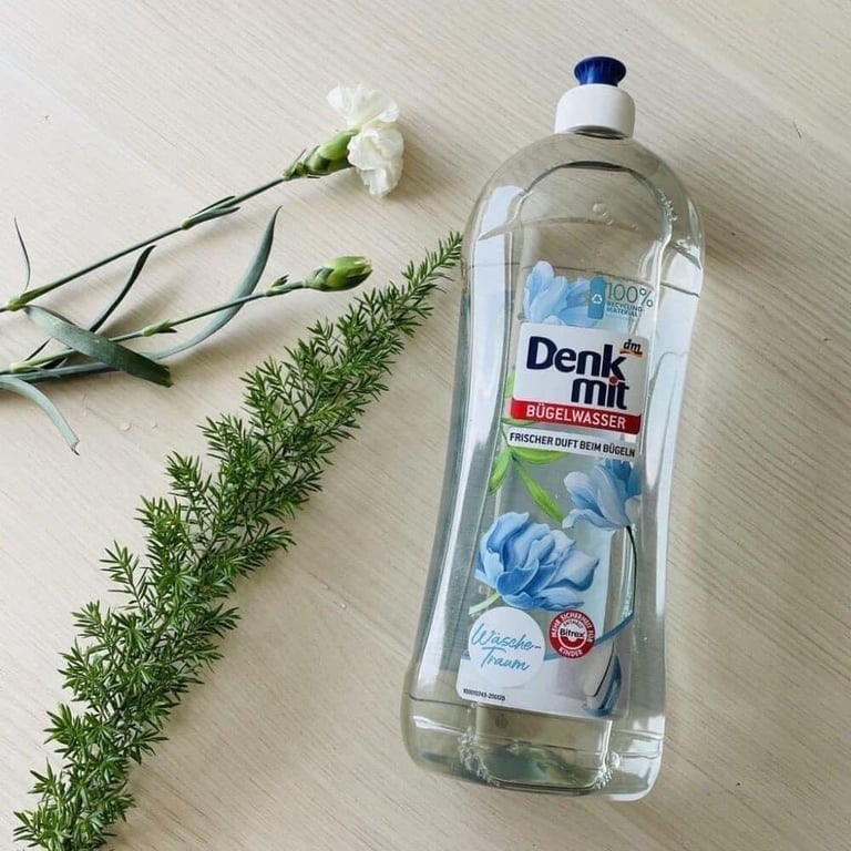 Nước thơm cho bàn là Denkmit Bügelwasser Wäschetraum 1L