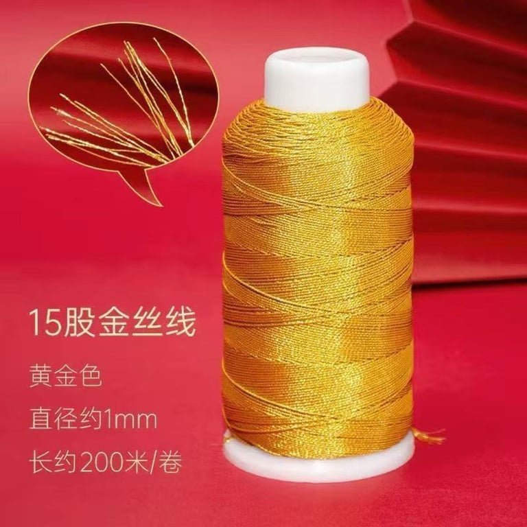 Sợi vàng 3/6/9/12/15 sợi cuộn to