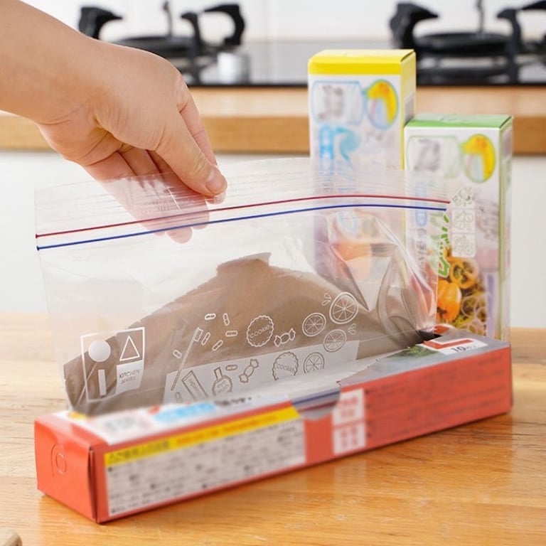 💥 SET 3 hộp túi zíp BỌC THỰC PHẨM hàng xuất Nhật( 3 hộp size S, M, L)