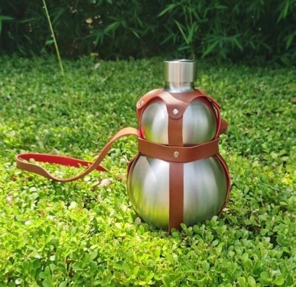 Bình inox đựng hình hồ lô 1.5L