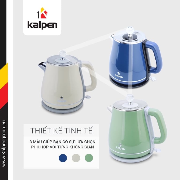 ẤM ĐUN SIÊU TỐC KALPEN KK9901