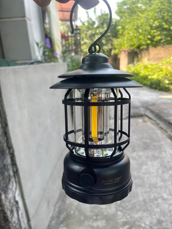 đèn bão cắm trại hàng nhật bãi