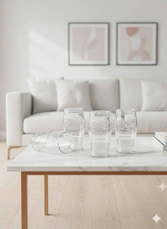 Bộ 4 Cốc Uống Bia Thủy Tinh LEBENLANG LBL1222 470ml