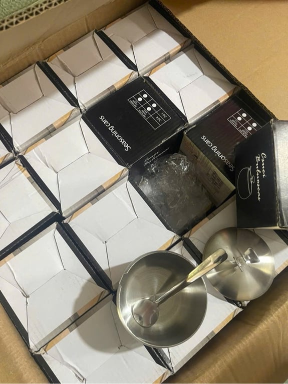 Set 3 hũ đựng inox