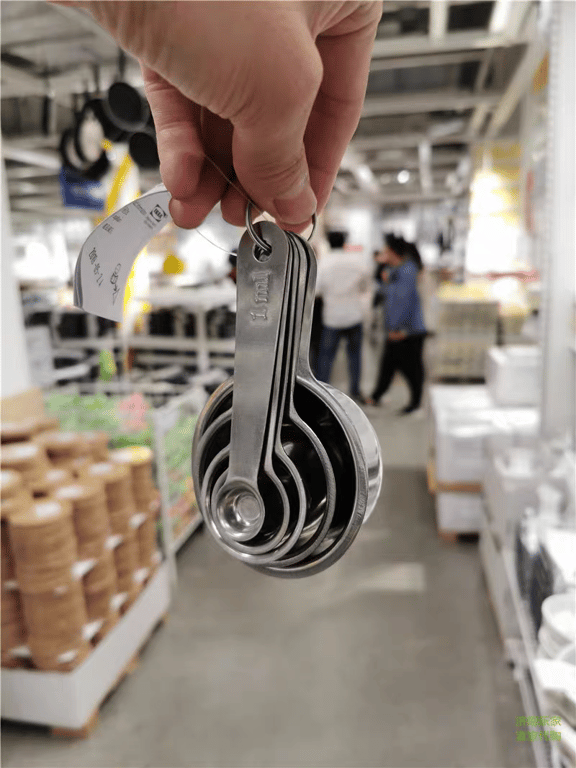 BỘ 5 MUỖNG ĐO LƯỜNG GIA VỊ LÀM BÁNH VARDAGEN IKEA