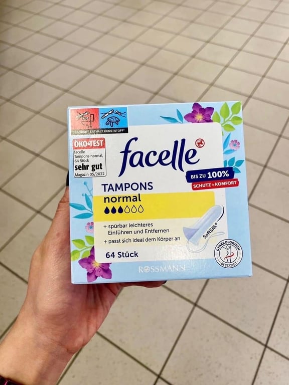 Tampon FACELLE 3 giọt va 4 giọt