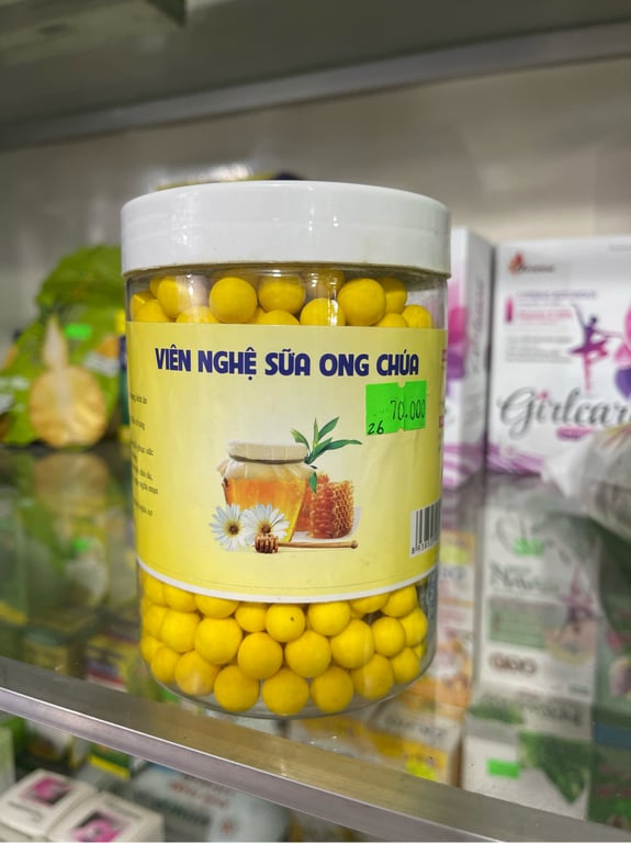 Kẹo nghệ sữa ông chúa