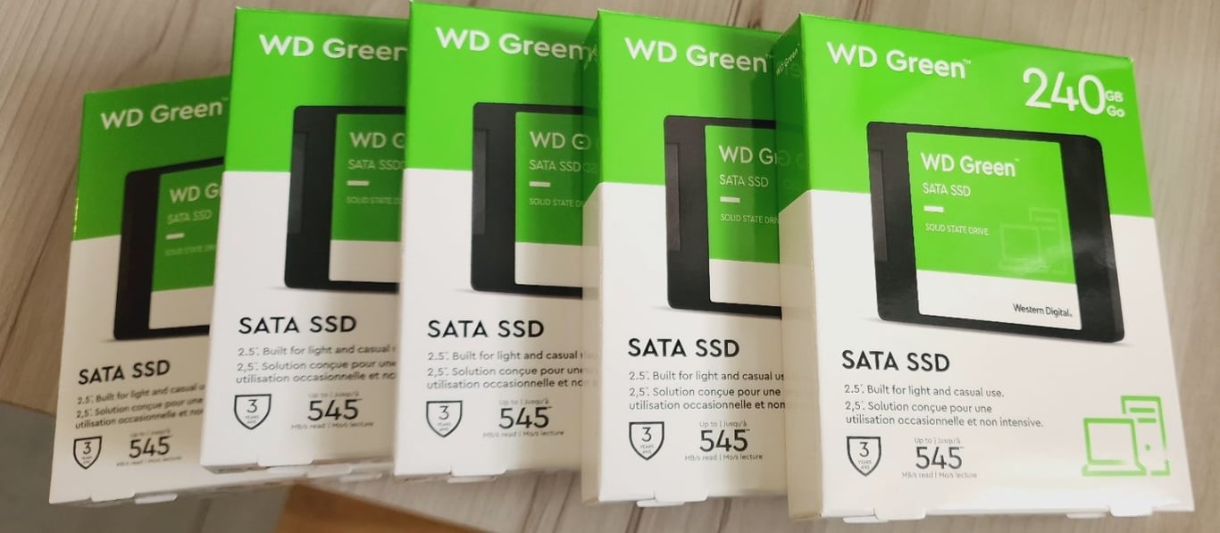 SSD Western Digital Green 240GB 2.5-Inch SATA III WDS240G3G0A