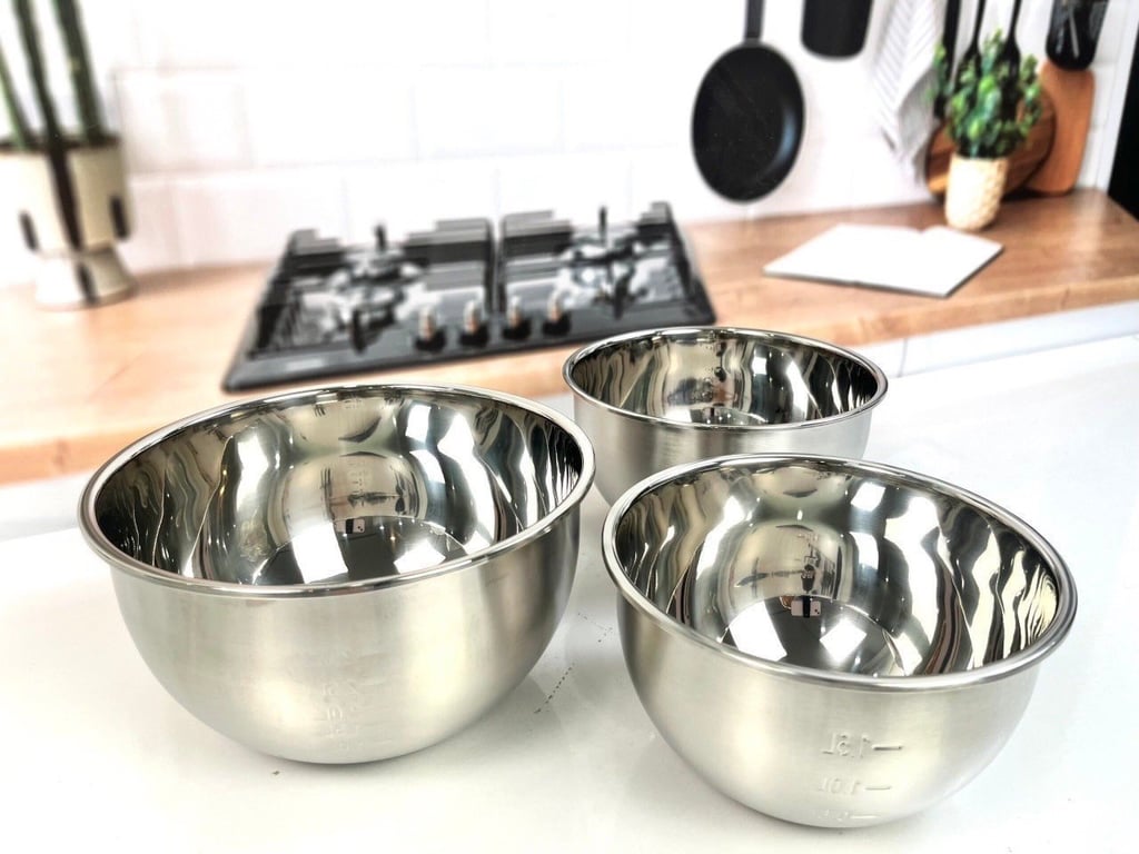 MK03 - SET 3 THỐ TRỘN INOX - HÀNG XUẤT ÂU