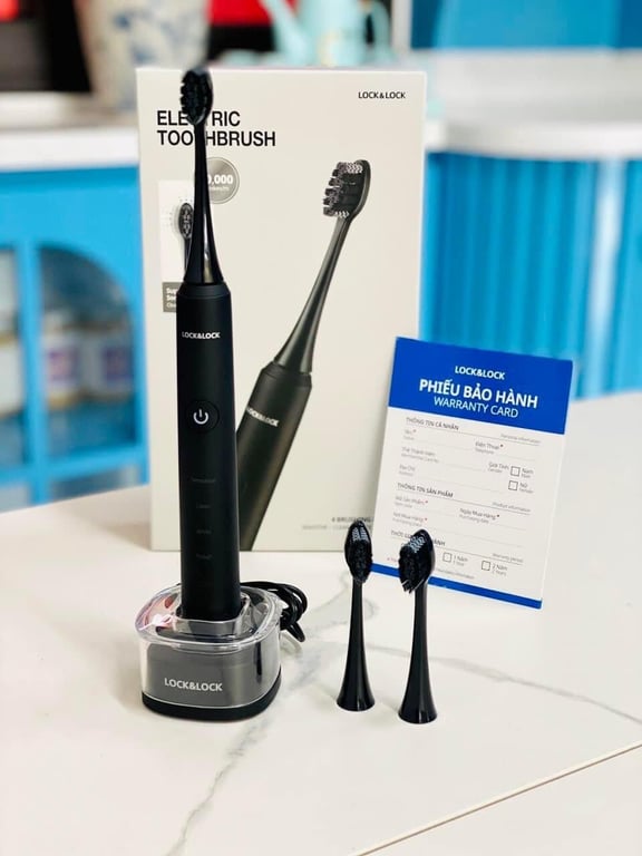 Bàn chải đánh răng điện Lock&Lock sạc không dây ENR346