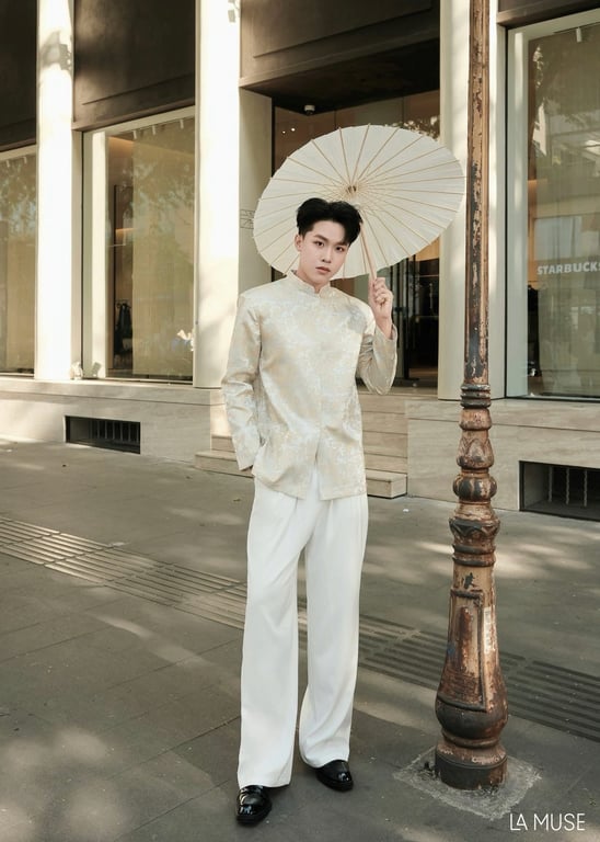 Lamuse - Áo Thịnh Phúc dáng ngắn