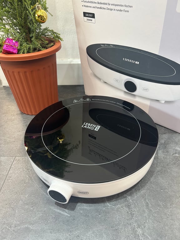 BẾP TỪ LEBENLANG TRÒN LBL5507 NÚM CƠ