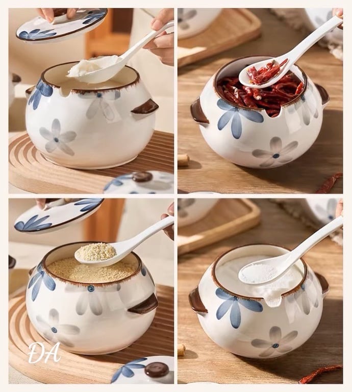 Liễn đựng mỡ 1 Lít