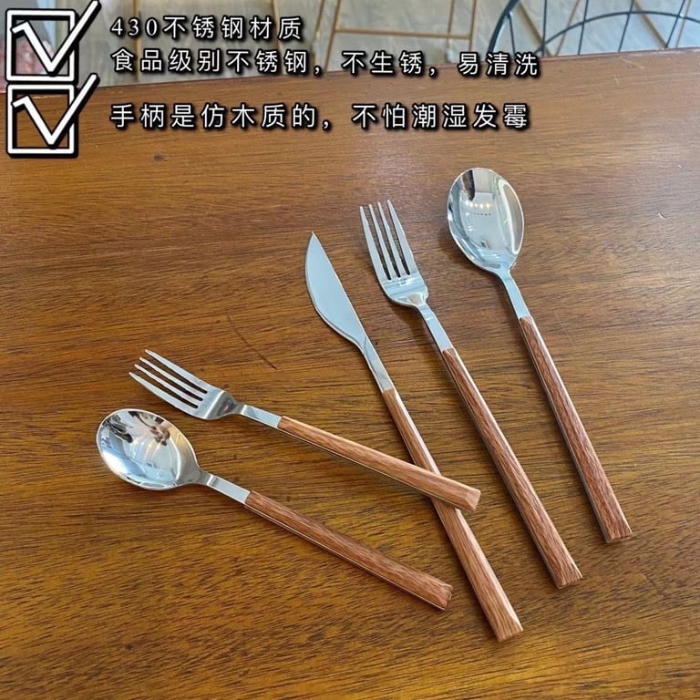 SET 5 chiếc 1 dao + 2 dĩa + 2 thìa đủ sz