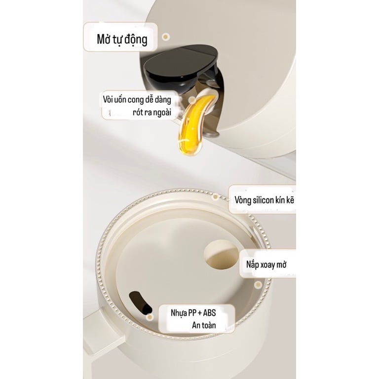 Bình đựng dầu ăn thông minh 500ml