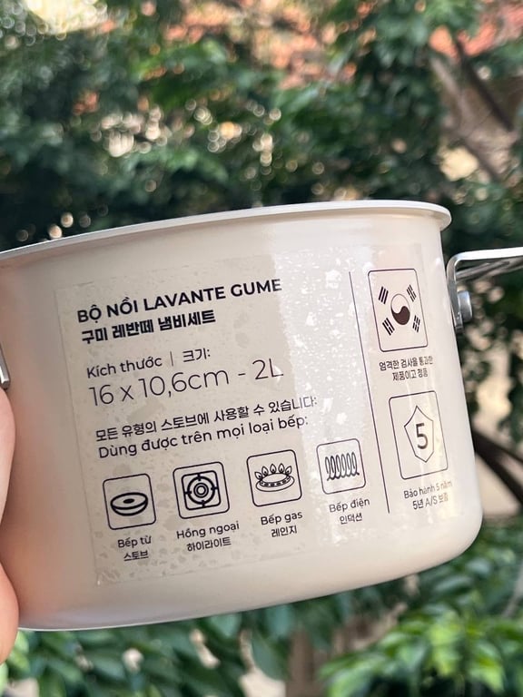 bộ nồi Levante Gume