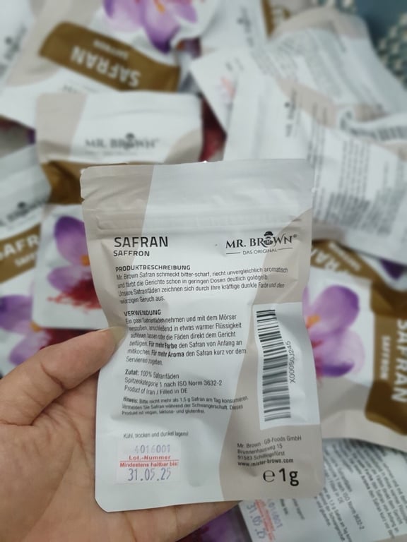 SAFFRON - DR.BROWN -1g