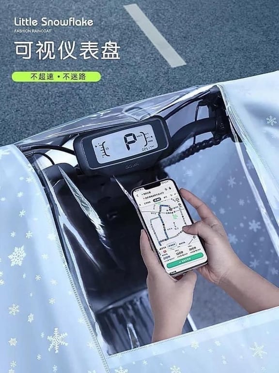 áo mưa nhựa trong siêu dai 1 đầu