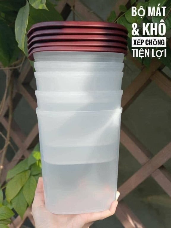 Set hộp trữ mát one touch fresh