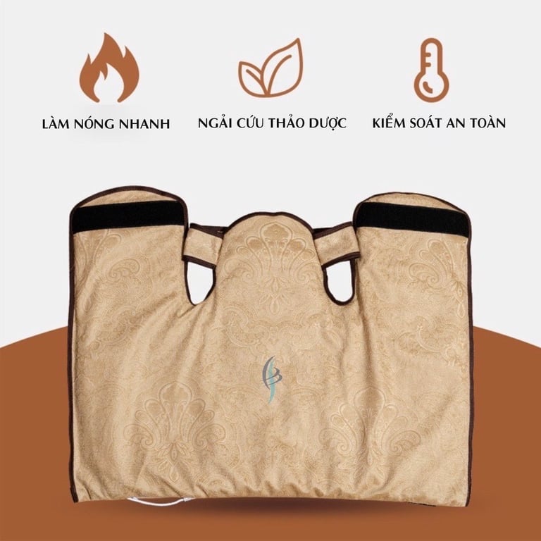 ĐAI CHƯỜM NÓNG NGẢI CỨU GIÚP GIẢM ĐAU CỔ – VAI – GÁY