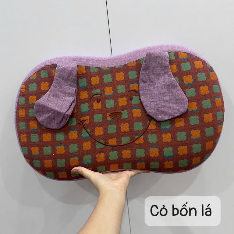 Gối cao su vintage