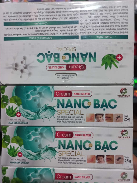 Nano bạc faco tube 25g