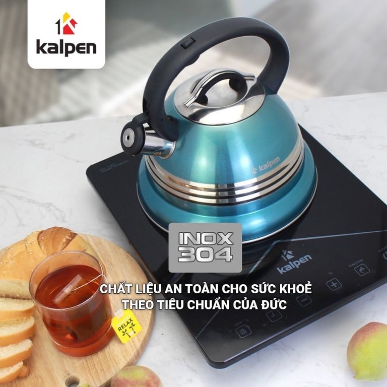 ẤM ĐUN NƯỚC INOX KALPEN KK01 3L