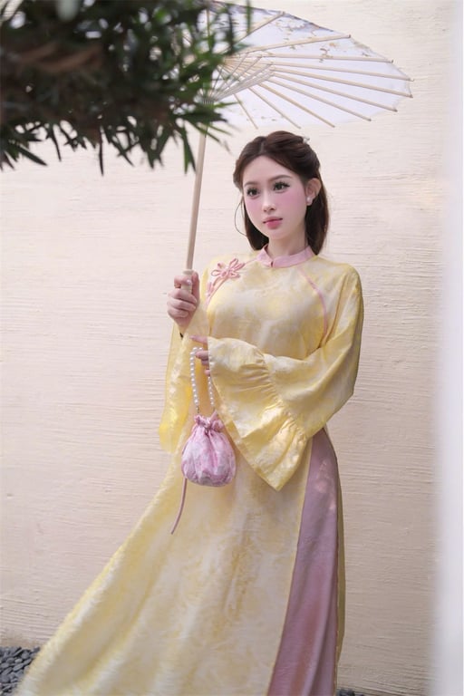 AD thọ tằm tay loe vàng S/M