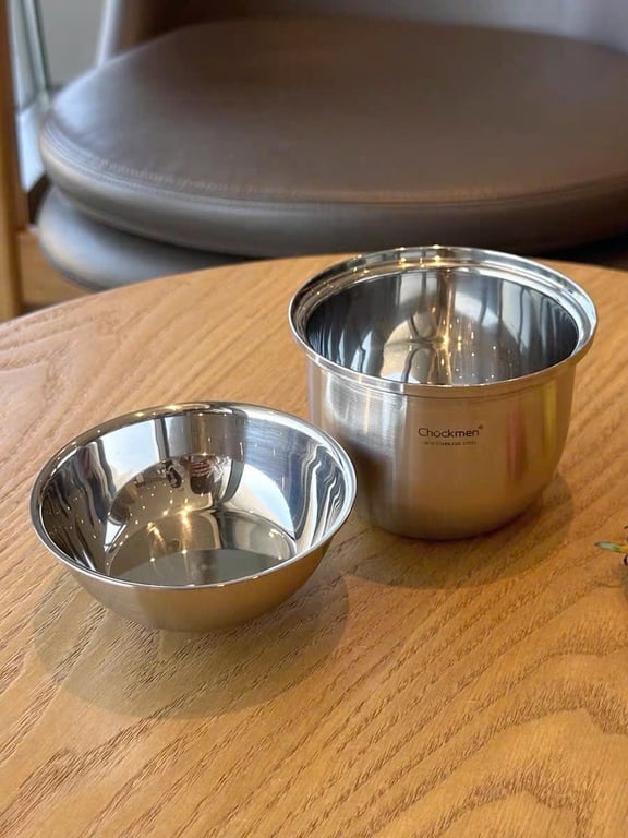 Hũ chưng yến 340ml inox18/10 Chockmen - C476